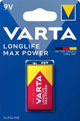 Varta Μπαταρία Longlife Max 9V 6LR61 (1τμχ)